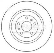 Borg & Beck BBD5274 Диск тормозной