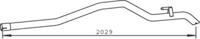 Dinex 54605 Випускна труба відпрацьованих газів Dinex 54605 Випускна труба відпрацьованих газів