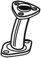Fonos 10526 Exhaust pipe