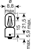 Osram 3930 Лампа розжарювання