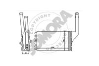 Somora 050250 Радіатор обігрівача салону