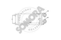 Somora 051445 Радіатор інтеркулера Somora 051445 Радіатор інтеркулера