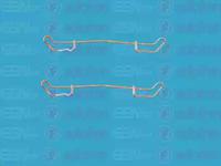 Autofren D42348A Монтажний комплект гальмівних колодок