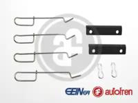Autofren D42386A Монтажний комплект гальмівних колодок