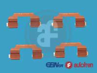 Autofren D42478A Комплект монтажный дисковых тормозных колодок