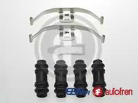 Autofren D42491A Монтажний комплект гальмівних колодок