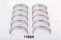 Ashika 86-1168A Вкладиші корінні колінчастого вала Ashika 86-1168A Вкладиші корінні колінчастого вала