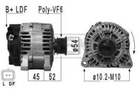 ERA (Messmer) 210931 Alternator assy