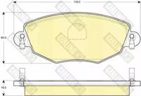 Girling 6114344 Brake pads
