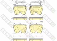 Girling 6115079 Brake pads