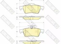 Girling 6116212 Brake pads
