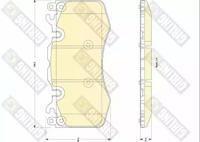 Girling 6118349 Brake pads
