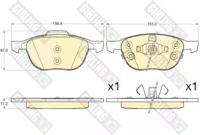 Girling 6120592 Brake pads