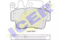 Icer 181627 Колодки гальмівні