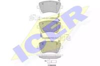 Icer 181674 Колодки гальмівні
