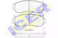 Icer 181811 Brake pads