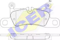 Icer 181987-200 Колодки гальмівні