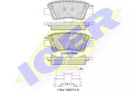 Icer 182036 Brake pads