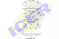 Icer 182111 Brake pads Icer 182111 Brake pads