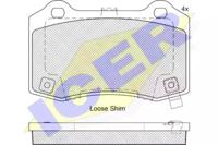 Icer 182230 Колодки гальмівні