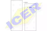 Icer 21 5817 00 Brake pads