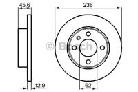 Bosch 0 986 478 859 Brake disc