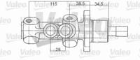 Valeo 402190 Циліндр головний гальмівний