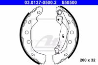 Ate 03.0137-0500.2 Колодки гальмівні