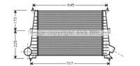 Ava SB4047 Радіатор інтеркулера