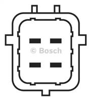 Bosch 0 258 005 249 Oxygen sensor