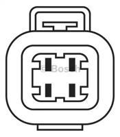 Bosch 0 258 986 627 Oxygen sensor