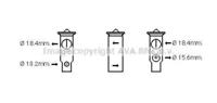 Ava TO1710 Розширювальний клапан кондиціонера