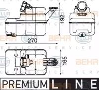 Hella 8MA 376 705-271 Reservoir assy coolant Hella 8MA 376 705-271 Reservoir assy coolant