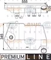 Hella 8MA 376 731-621 Reservoir assy coolant Hella 8MA 376 731-621 Reservoir assy coolant
