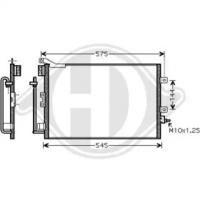Diederichs 8441404 Випаровувач кондиціонера Diederichs 8441404 Випаровувач кондиціонера