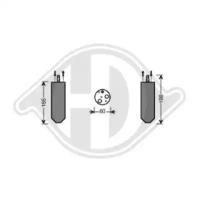 Diederichs 8446341 Осушувач кондиціонера