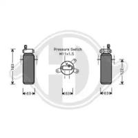 Diederichs 8448002 Осушувач кондиціонера