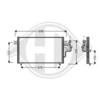 Diederichs 8580620 Випаровувач кондиціонера Diederichs 8580620 Випаровувач кондиціонера