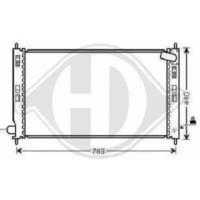 Diederichs 8580805 Радіатор