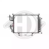 Diederichs 8584404 Испаритель кондиционера Diederichs 8584404 Испаритель кондиционера