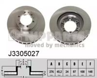 Nipparts J3305027 Brake disc