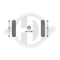 Diederichs 8603502 Осушувач кондиціонера