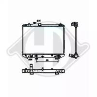 Diederichs 8641402 Радіатор охолодження двигуна Diederichs 8641402 Радіатор охолодження двигуна