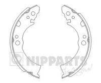 Nipparts J3501001 Brake pads
