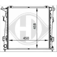 Diederichs 8655303 Радиатор охлаждения двигателя