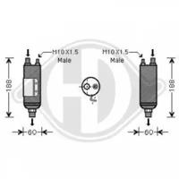 Diederichs 8682101 Осушувач кондиціонера