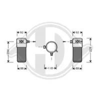 Diederichs 8690001 Осушувач кондиціонера