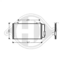 Diederichs 8703000 Випаровувач кондиціонера