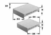 Clean Filters NC2356 Фільтр салону