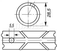 Mahle Original 001 BB 18799 300 Втулка шатуна